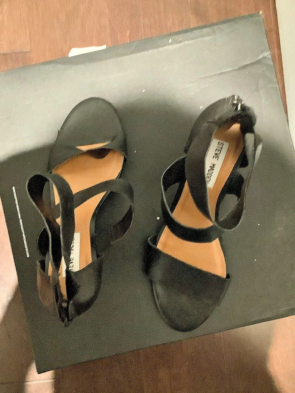 Charles by Charles David Black Strappy Sandals Like New